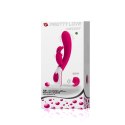 Aktywowany głosem wibrator z masażerem 21cm 12tryb Aktywowany głosem wibrator z masażerem 21cm 12tryb