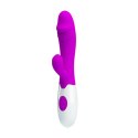 Króliczek wibrator z sex masażerem 19cm 30 trybów Króliczek wibrator z sex masażerem 19cm 30 trybów