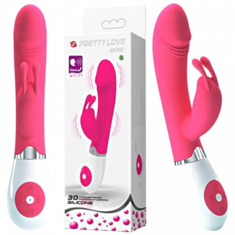 Królik wibrator głosowe sterowanie 30 trybów 21cm Królik wibrator głosowe sterowanie 30 trybów 21cm