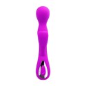 Wibrator z masażerem łechtaczki gspot 19cm 10 tryb Wibrator z masażerem łechtaczki gspot 19cm 10 tryb