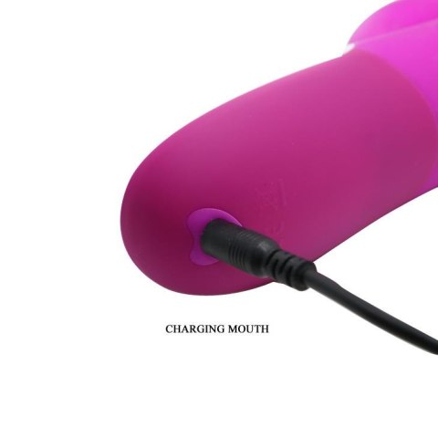 Wielofunkcyjny wibrator z obrotowymi kulkami 25cm Wielofunkcyjny wibrator z obrotowymi kulkami 25cm