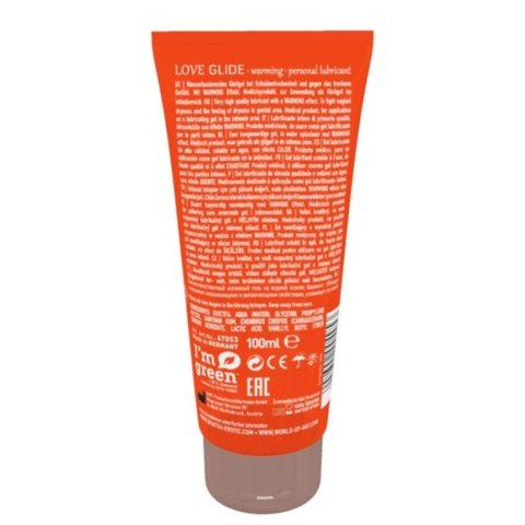 Lubrykant rozgrzewający żel nawilżający sex 100ml Lubrykant rozgrzewający żel nawilżający sex 100ml