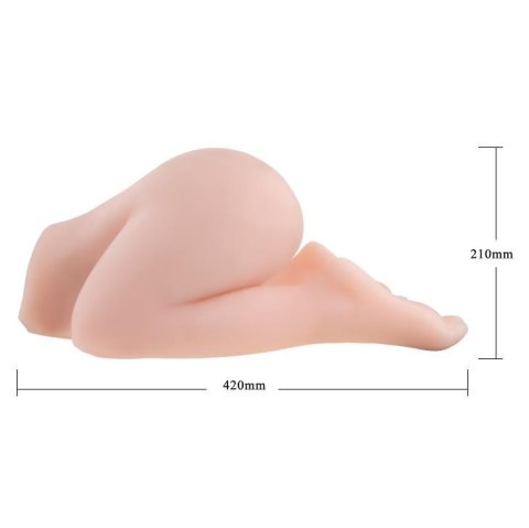 Duży realistyczny wibrujący masturbator cipka anal Duży realistyczny wibrujący masturbator cipka anal