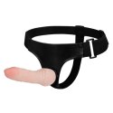Penis z cyberskóry dildo na majtkach strap-on 17cm Penis z cyberskóry dildo na majtkach strap-on 17cm