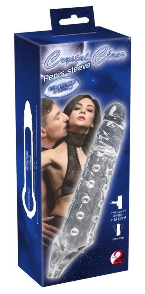 Crystal Skin Penis Sleeve Crystal Skin Penis Sleeve