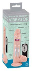 Dildo realistyczne posuw przyssawka 8trybów 21cm Dildo realistyczne posuw przyssawka 8trybów 21cm