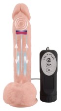 Dildo realistyczne posuw przyssawka 8trybów 21cm Dildo realistyczne posuw przyssawka 8trybów 21cm