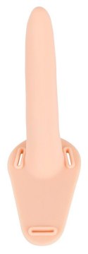 Wibrator strap-on uprząż paski 10 trybów 15cm sex Wibrator strap-on uprząż paski 10 trybów 15cm sex