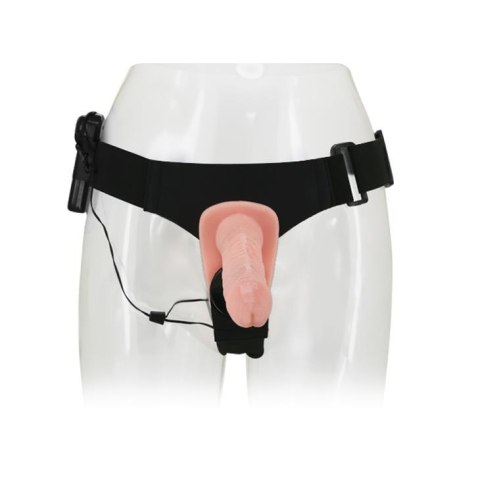 Strap-on dwa wibrujące sex penisy podwójna rozkosz Strap-on dwa wibrujące sex penisy podwójna rozkosz