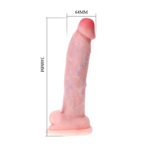 Duży gruby penis naturalny przyssawka dildo 34c Duży gruby penis naturalny przyssawka dildo 34c