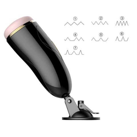 Masturbator interaktywny z przyssawką usb 7trybów Masturbator interaktywny z przyssawką usb 7trybów