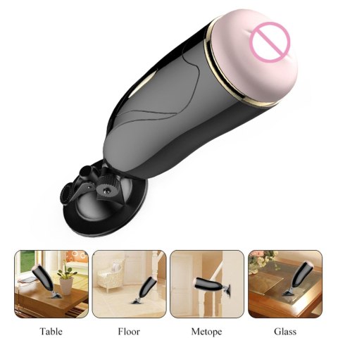 Masturbator interaktywny z przyssawką usb 7trybów Masturbator interaktywny z przyssawką usb 7trybów
