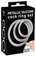 Metallic Silicone Cock ring se Metallic Silicone Cock ring se