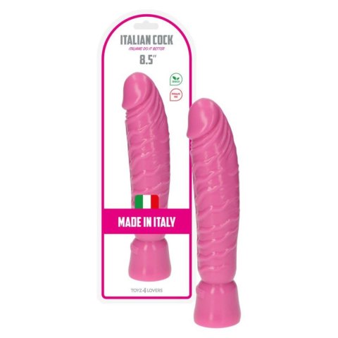 Realistyczny różowy penis w spiralne żyły 10,5cm Realistyczny różowy penis w spiralne żyły 10,5cm