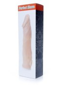 Elastyczna realistyczna nakładka na penisa 18cm Elastyczna realistyczna nakładka na penisa 18cm
