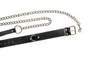 Obroża z łańcuszkiem smyczą zestaw bdsm bondage Obroża z łańcuszkiem smyczą zestaw bdsm bondage
