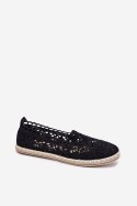 Espadryle Model Adelira WD251 Black - Step in style Step in style Espadryle Model Adelira WD251 Black - Step in style Step in style