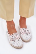 Espadryle Model Adelira WD251 White - Step in style Step in style Espadryle Model Adelira WD251 White - Step in style Step in style