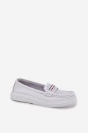 Mokasyny Model Dovema 25PB18-8447 White - Step in style Step in style