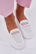 Mokasyny Model Dovema 25PB18-8447 White - Step in style Step in style