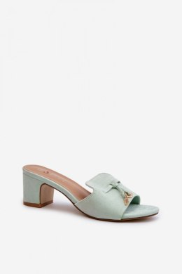 Sandał Klapki Model Jemenna JH338P Mint - Step in style Step in style