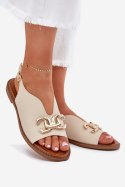 Sandały Model Amelira 25SD35-8775 Beige - Step in style Step in style Sandały Model Amelira 25SD35-8775 Beige - Step in style Step in style
