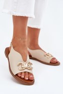 Sandały Model Amelira 25SD35-8775 Beige - Step in style Step in style Sandały Model Amelira 25SD35-8775 Beige - Step in style Step in style