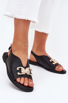 Sandały Model Amelira 25SD35-8775 Black - Step in style Step in style