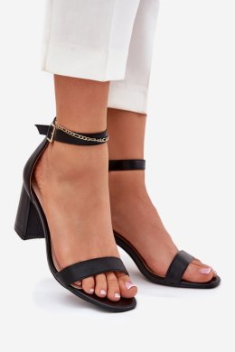 Sandały Model Irini B-833 Black - Step in style Step in style