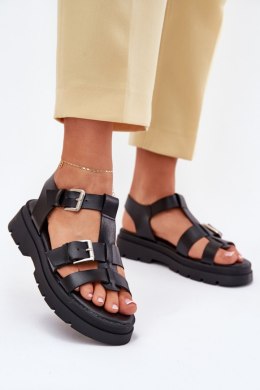 Sandały Model Mireza 25SD42-8907 Black - Step in style Step in style