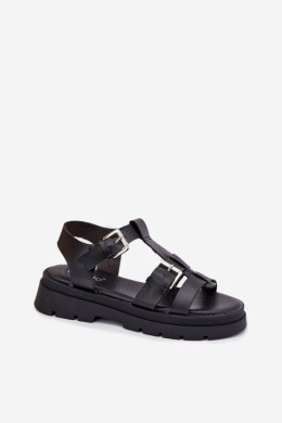 Sandały Model Mireza 25SD42-8907 Black - Step in style Step in style