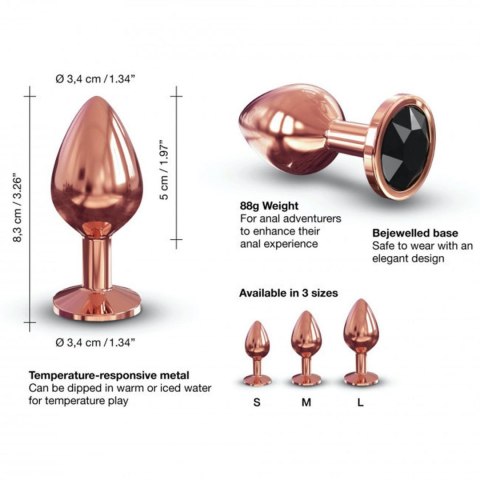 Ozdobny korek analny metal dorcel diamond plug 8cm Ozdobny korek analny metal dorcel diamond plug 8cm