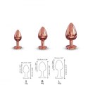 Ozdobny korek analny metal dorcel diamond plug 8cm Ozdobny korek analny metal dorcel diamond plug 8cm