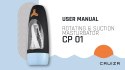 CRUIZR-CP01Rotating And Sucking Automatic Masturbator With Adapter CRUIZR-CP01Rotating And Sucking Automatic Masturbator With Adapter
