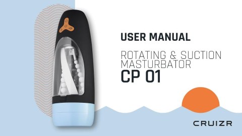 CRUIZR-CP01Rotating And Sucking Automatic Masturbator With Adapter CRUIZR-CP01Rotating And Sucking Automatic Masturbator With Adapter