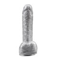 Dildo realistyczne członek jądram przyssawka 19 cm Dildo realistyczne członek jądram przyssawka 19 cm