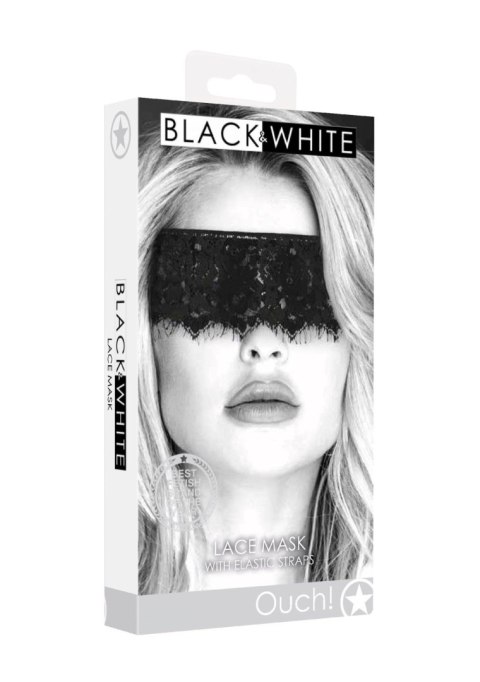 Koronkowa Maska Lace Mask - With Elastic Straps Koronkowa Maska Lace Mask - With Elastic Straps