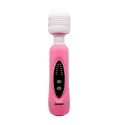Masażer łechtaczki body wand różdżka z nakładkami Masażer łechtaczki body wand różdżka z nakładkami