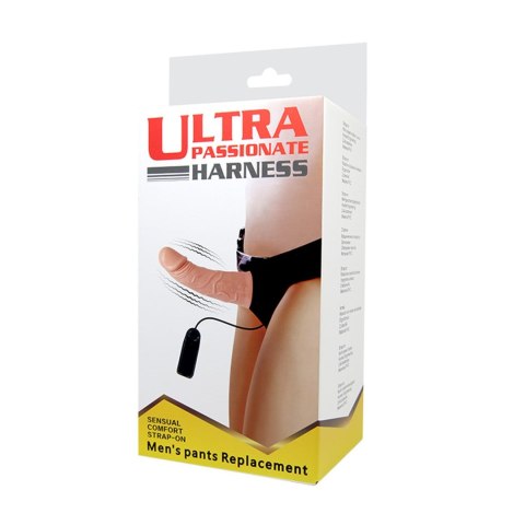 Wibrujący strap-on odczepiane realistyczne dildo Wibrujący strap-on odczepiane realistyczne dildo
