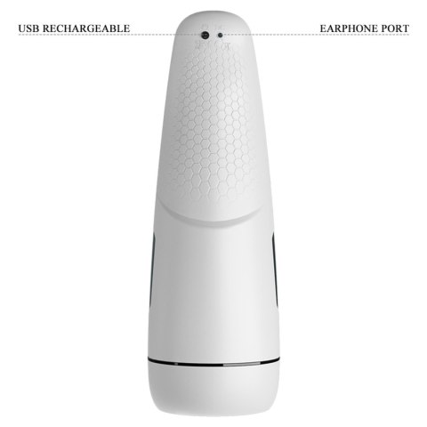 Masturbator męski sztuczna pochwa podgrzewany lizanie USB Masturbator męski sztuczna pochwa podgrzewany lizanie USB