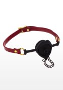 Knebel erotyczny otwarty z zatyczką BDSM bondage Knebel erotyczny otwarty z zatyczką BDSM bondage