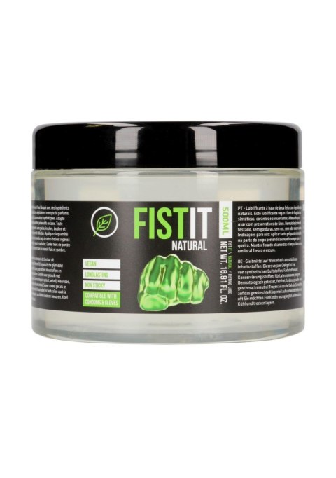 Fistingowy żel nawilżający naturalny vegan 500 ml Fistingowy żel nawilżający naturalny vegan 500 ml