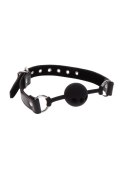 Silicone Ball Gag Black Silicone Ball Gag Black