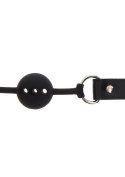 Silicone Ball Gag Black Silicone Ball Gag Black