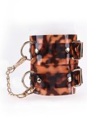 SPORTSHEETS AMBER HAND CUFFS SPORTSHEETS AMBER HAND CUFFS