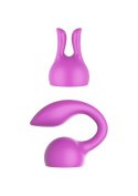Attachments Personal Massager Fuchsia Attachments Personal Massager Fuchsia