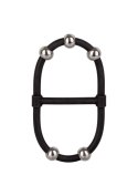 Beaded Dual Silicone Maximizer Black Beaded Dual Silicone Maximizer Black