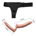 BAILE -STRAP ON DOUBLE DILDOS, 7.1''+5.9'' BAILE -STRAP ON DOUBLE DILDOS, 7.1''+5.9''