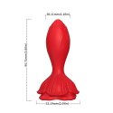Korek analny z wibracją B - series Joy Rosenberg Red Korek analny z wibracją B - series Joy Rosenberg Red