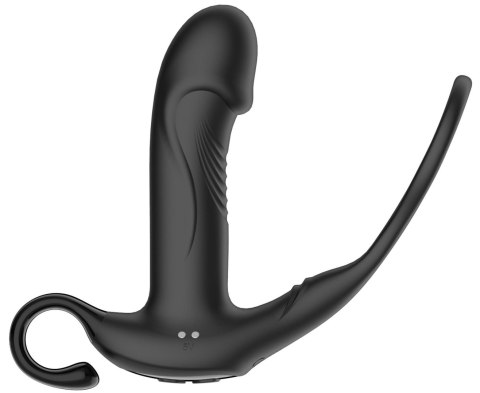 Masażer prostaty z pierścieniem erekcyjnym na penisa z pilotem Masażer prostaty z pierścieniem erekcyjnym na penisa z pilotem